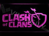 Clash of Clans LED Neon Sign USB - Purple - TheLedHeroes