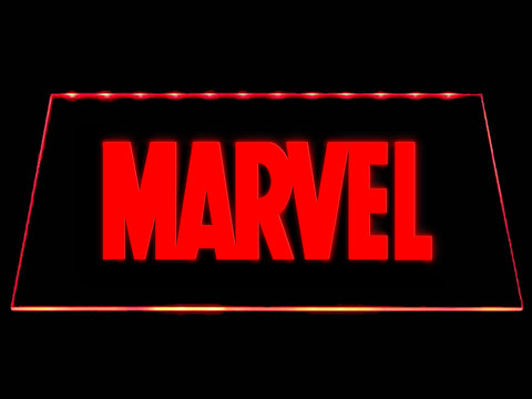 FREE Marvel LED Sign - Red - TheLedHeroes