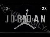 Jordan 23 LED Neon Sign USB - White - TheLedHeroes