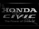 Honda Civic LED Sign - White - TheLedHeroes