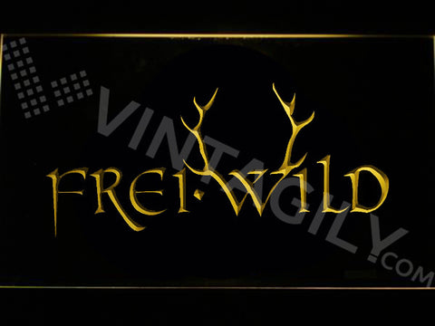 Frei.Wild LED Sign - Yellow - TheLedHeroes