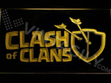 Clash of Clans LED Neon Sign USB - Yellow - TheLedHeroes