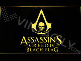 Assassin's Creed Black Flag LED Sign - Yellow - TheLedHeroes