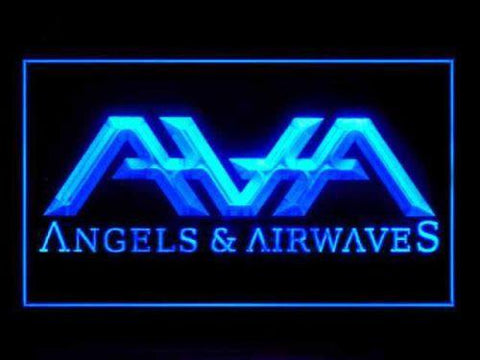 Angels And Airwaves LED Neon Sign Electrical - Blue - TheLedHeroes