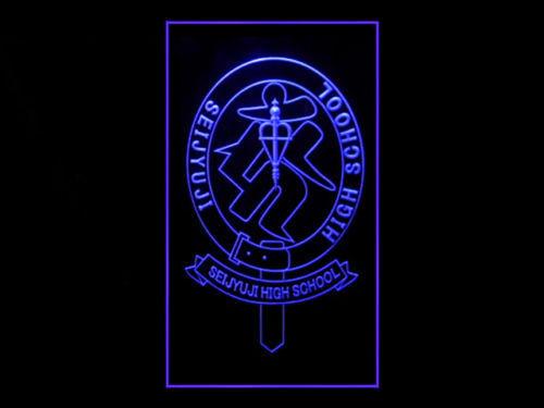 Ao No Exorcist Academy LED Neon Sign Electrical - Purple - TheLedHeroes