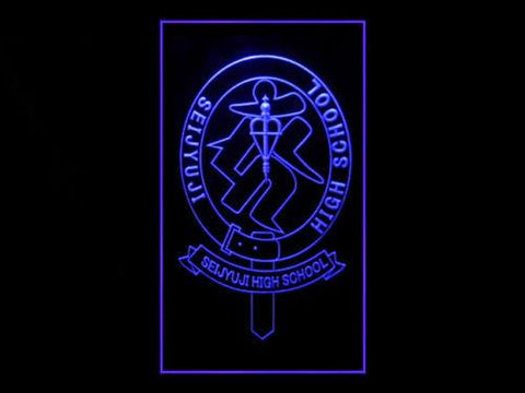 Ao No Exorcist Academy LED Neon Sign USB - Purple - TheLedHeroes