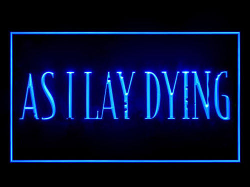 FREE As I Lay Dying LED Sign - Blue - TheLedHeroes
