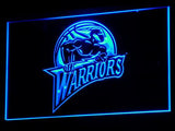 FREE Golden State Warriors Old Logo LED Sign - Blue - TheLedHeroes