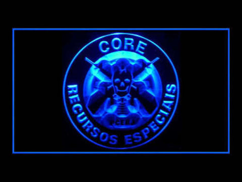 FREE BOPE CORE PCERJ Recursos Especiais LED Sign - Blue - TheLedHeroes