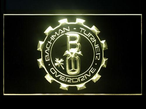 Bachman Turner Overdrive LED Neon Sign USB - Yellow - TheLedHeroes
