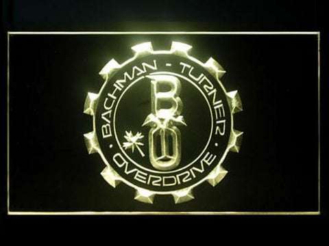 Bachman Turner Overdrive LED Neon Sign USB - Yellow - TheLedHeroes