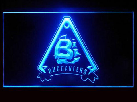 Battlestar Galactica Caprica Buccaneers LED Neon Sign USB - Blue - TheLedHeroes