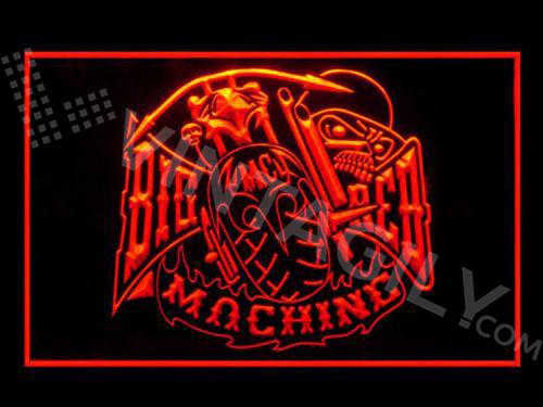 Big Red Machine Skull LED Neon Sign USB -  - TheLedHeroes
