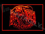 Big Red Machine Skull LED Sign -  - TheLedHeroes