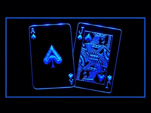Blackjack LED Neon Sign USB -  - TheLedHeroes