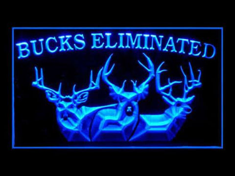 Bucks Deer Eliminated LED Neon Sign USB -  - TheLedHeroes