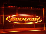 Bud Light (2) LED Neon Sign USB - Orange - TheLedHeroes