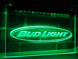 Bud Light (2) LED Neon Sign USB - Green - TheLedHeroes