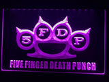 FREE Five Finger Death Punch LED Sign - Purple - TheLedHeroes