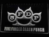 FREE Five Finger Death Punch LED Sign - White - TheLedHeroes