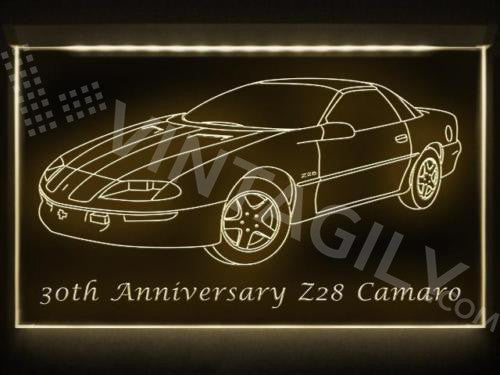 Camaro 30th Anniversary LED Sign -  - TheLedHeroes