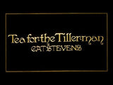 Cat Stevens Tea For The Tillerman LED Neon Sign USB - Yellow - TheLedHeroes