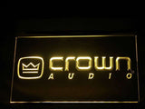 FREE Crown Audio LED Sign - Yellow - TheLedHeroes