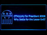 FREE Cthulhu for President LED Sign - Blue - TheLedHeroes
