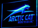 Arctic Cat Snowmobiles Logo LED Neon Sign USB - Blue - TheLedHeroes