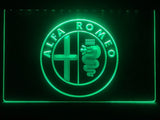 FREE Alfa Romeo LED Sign - Green - TheLedHeroes