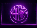 Alfa Romeo LED Neon Sign USB - Purple - TheLedHeroes