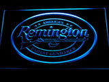 Remington Firearms Hunting Gun LED Sign - Blue - TheLedHeroes