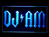 DJ AM LED Neon Sign USB - Blue - TheLedHeroes