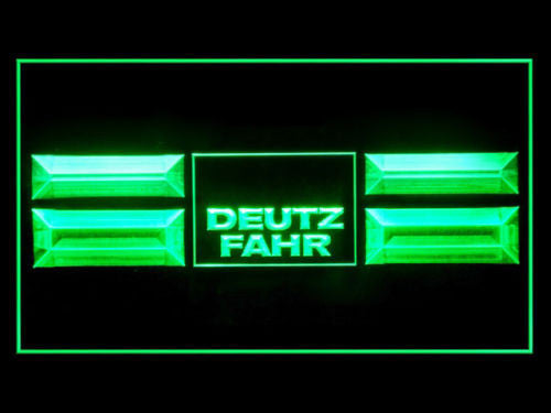 FREE Deutz Fahr Service Repair Parts LED Sign - Green - TheLedHeroes