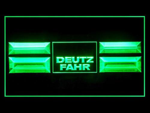 Deutz Fahr Service Repair Parts LED Neon Sign Electrical - Green - TheLedHeroes