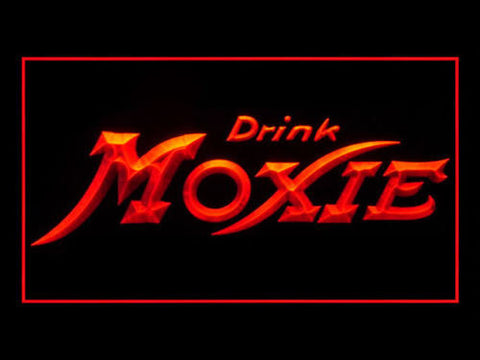 FREE Drink Moxie LED Sign - Red - TheLedHeroes