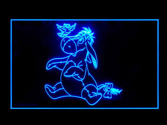 Eeyore LED Neon Sign USB - Blue - TheLedHeroes