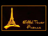 Eiffel Tower LED Neon Sign Electrical - Yellow - TheLedHeroes