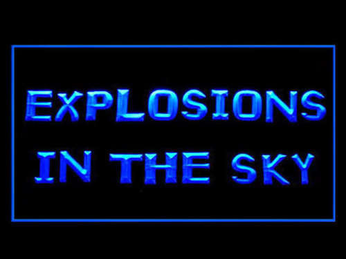Explosions in the Sky LED Sign - Blue - TheLedHeroes
