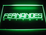 FREE Fernandes Guitar LED Sign - Green - TheLedHeroes