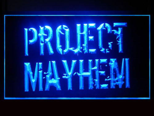 Fight Club Project Mayhem LED Sign -  - TheLedHeroes