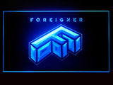 Foreigner LED Sign - Blue - TheLedHeroes