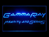 FREE Gamma Ray Insanity And Genius LED Sign - Blue - TheLedHeroes