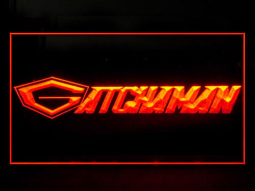 Gatchaman LED Sign - Orange - TheLedHeroes