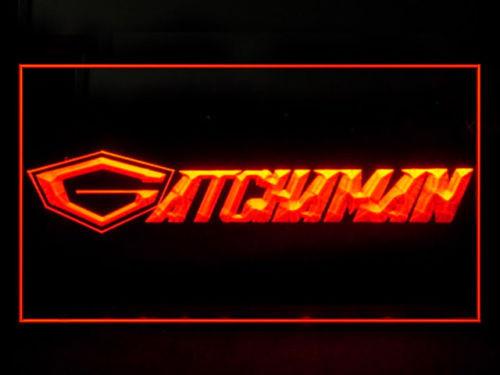 Gatchaman LED Neon Sign Electrical - Orange - TheLedHeroes