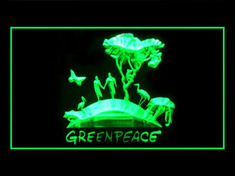 FREE Green Peace LED Sign -  - TheLedHeroes