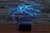 X-Wing 3D LED LAMP -  - TheLedHeroes