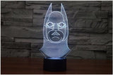 Batman Head 3D LED LAMP -  - TheLedHeroes