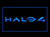 Halo 4 LED Neon Sign USB - Blue - TheLedHeroes