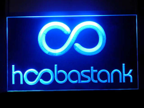 FREE Hoobastank LED Sign - Blue - TheLedHeroes